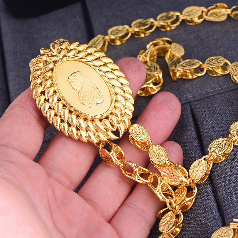 Ethnic Fashion In Dubai - Dubai 24K Gold Color Jewelry Set