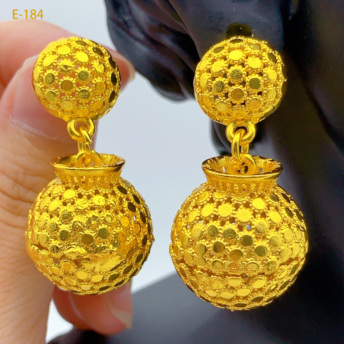 Ethnic Fashion In Dubai - Indian Ball Earrings For Women Trend
