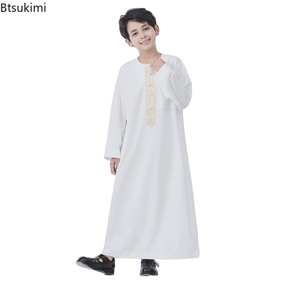 Ethnic Fashion In Dubai - Middle East Dubai Kids Jubba Thobe