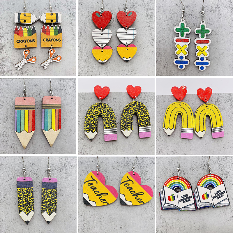 New Teacher Student Earrings L - Ethnic Fashion Book ulasan dan harga