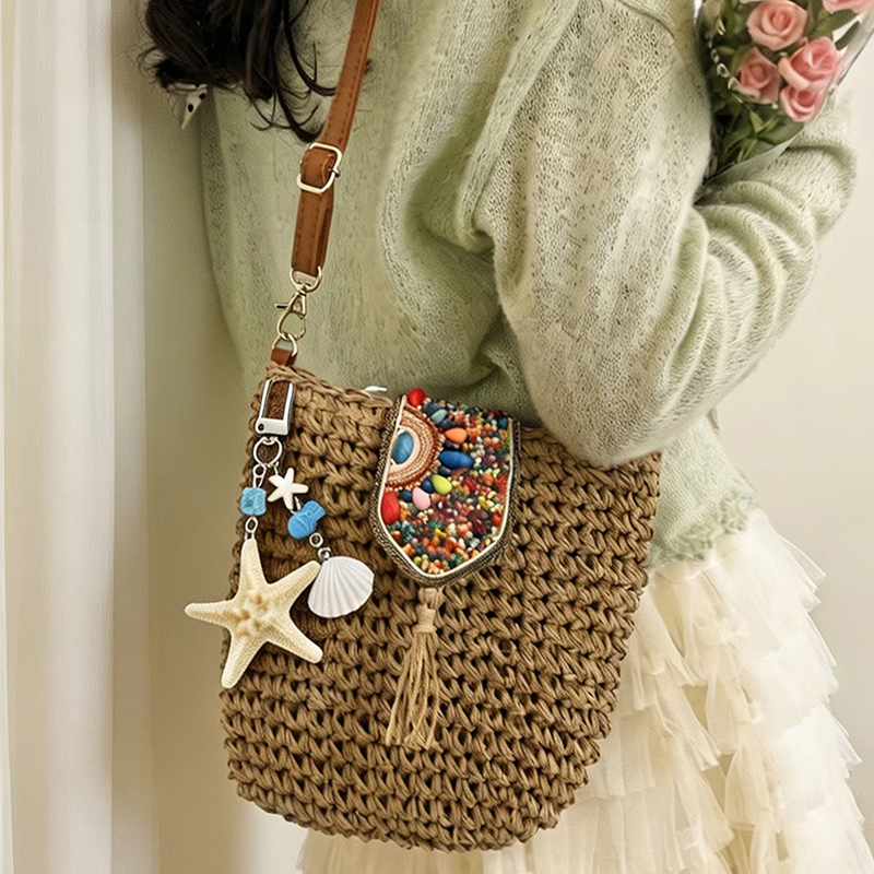 Fashion Ethnic Woven Square Ba - Urban Ethnic Fashion ulasan dan harga