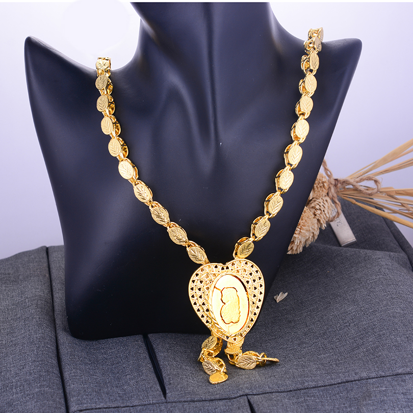 Dubai 24K Gold Color Jewelry S - Ethnic Fashion In Dubai ulasan dan harga