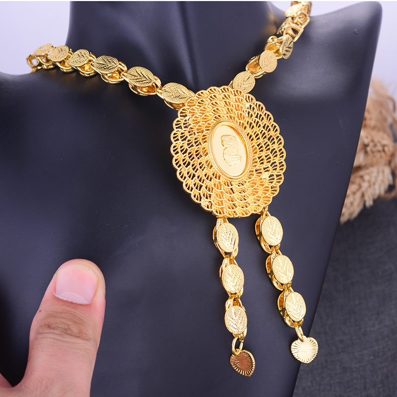 Dubai 24K Gold Color Jewelry S - Ethnic Fashion In Dubai ulasan dan harga