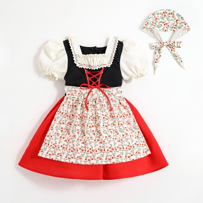 Children's Bavarian Farmhouse  - Ethnic Fashion Dress ulasan dan harga