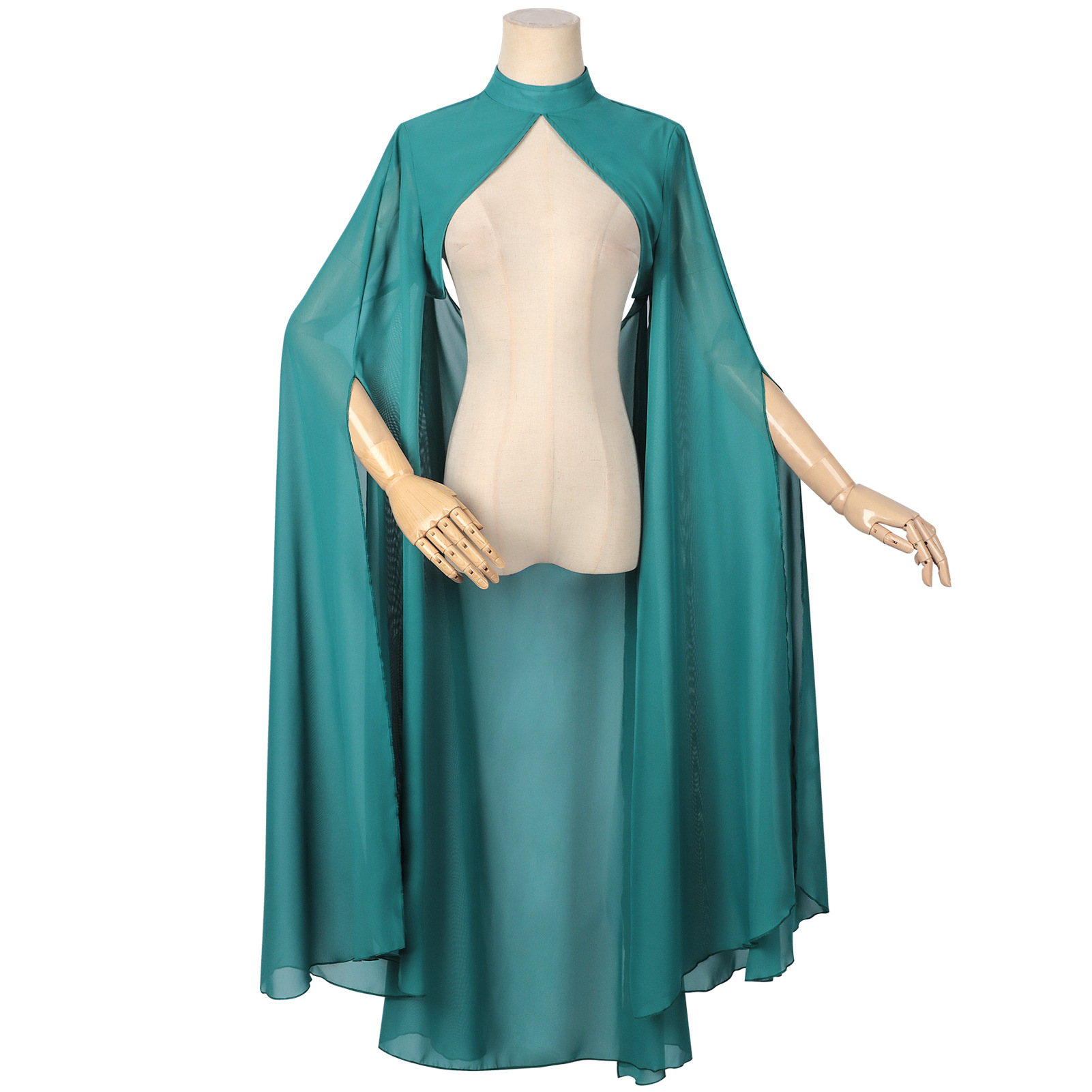 Ladies Green Chiffon Shawl Got - Ethnic Fashion For Ladies ulasan dan harga