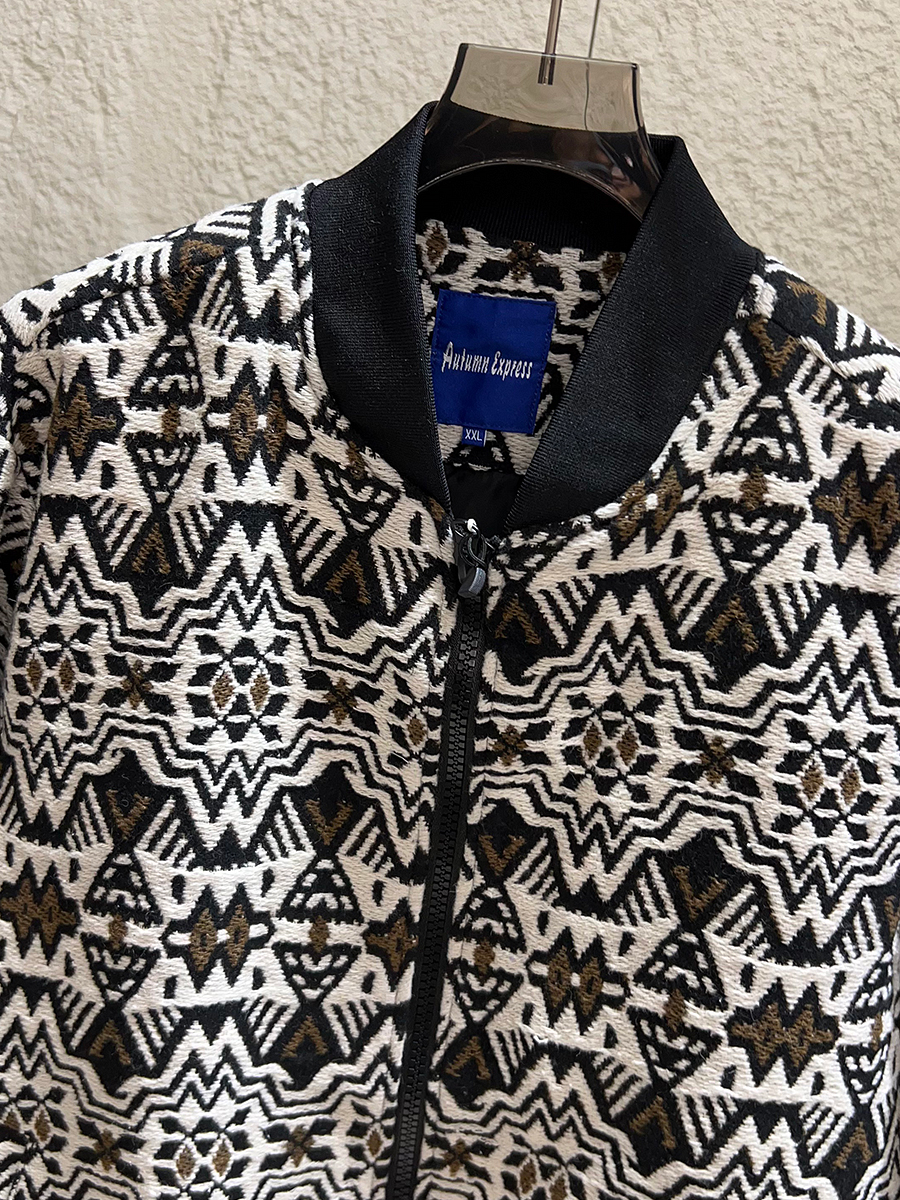 Retro Ethnic Style Baseball Co - Urban Ethnic Fashion ulasan dan harga