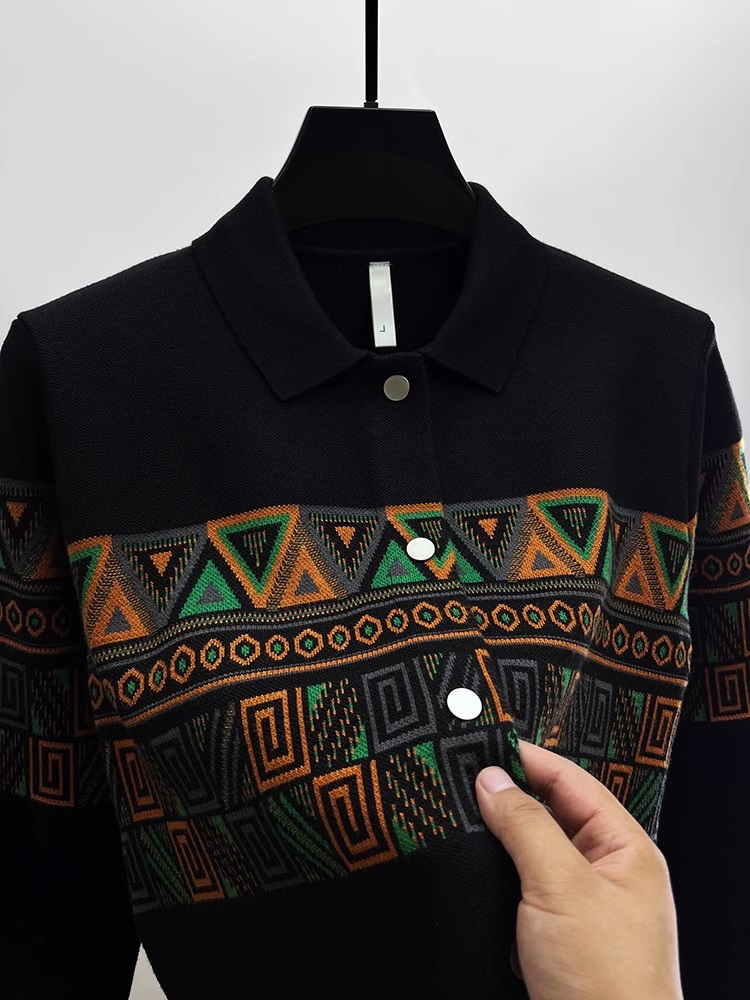 Fashionable Men's Knitted Card - Urban Ethnic Fashion ulasan dan harga