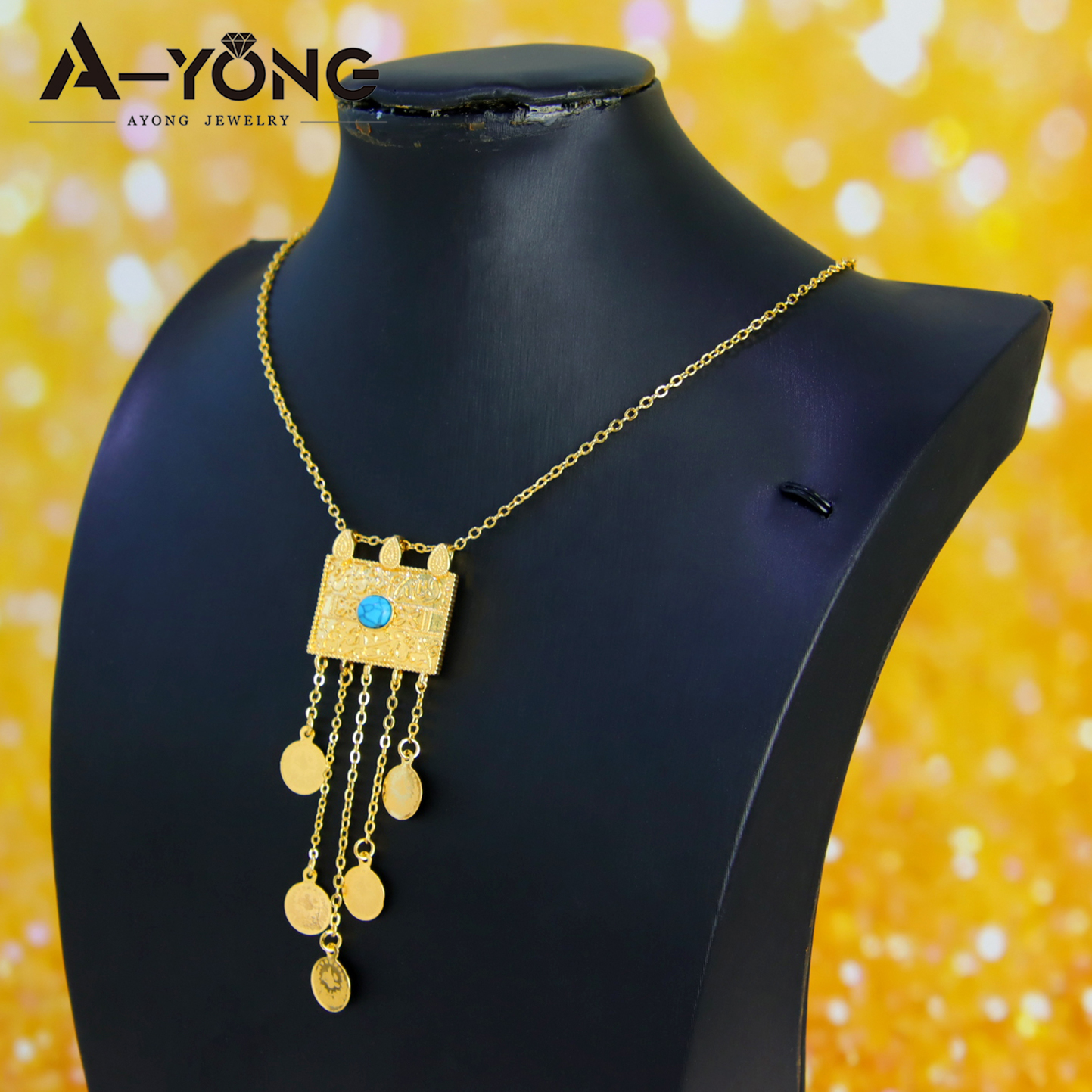 Ethiopia Gold Plated Bridal Je - Ethnic Fashion In Dubai ulasan dan harga