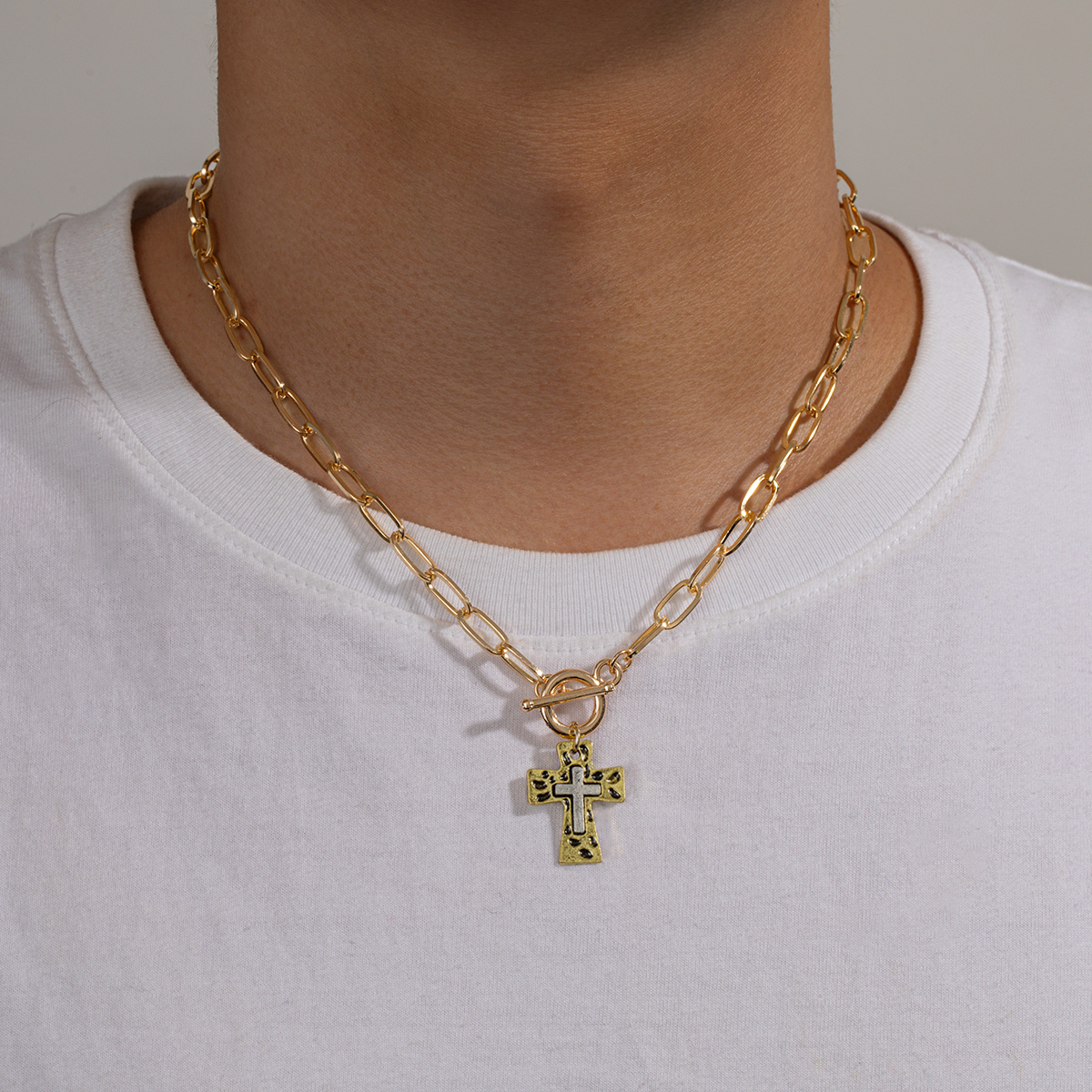 1 ethnic style two-color cross - Fashion Ethnic Wear For Men ulasan dan harga