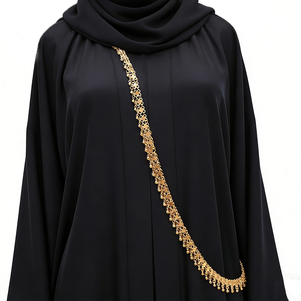 Golden Beads Tassel Shoulder C - Ethnic Fashion In Dubai ulasan dan harga