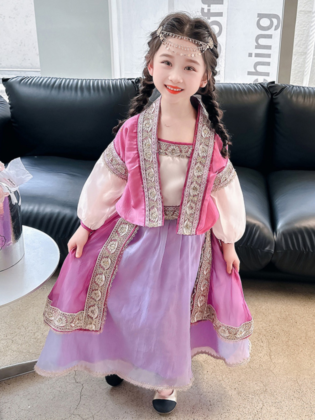 Spring Fashion Children's Dres - Ethnic Fashion Dress ulasan dan harga