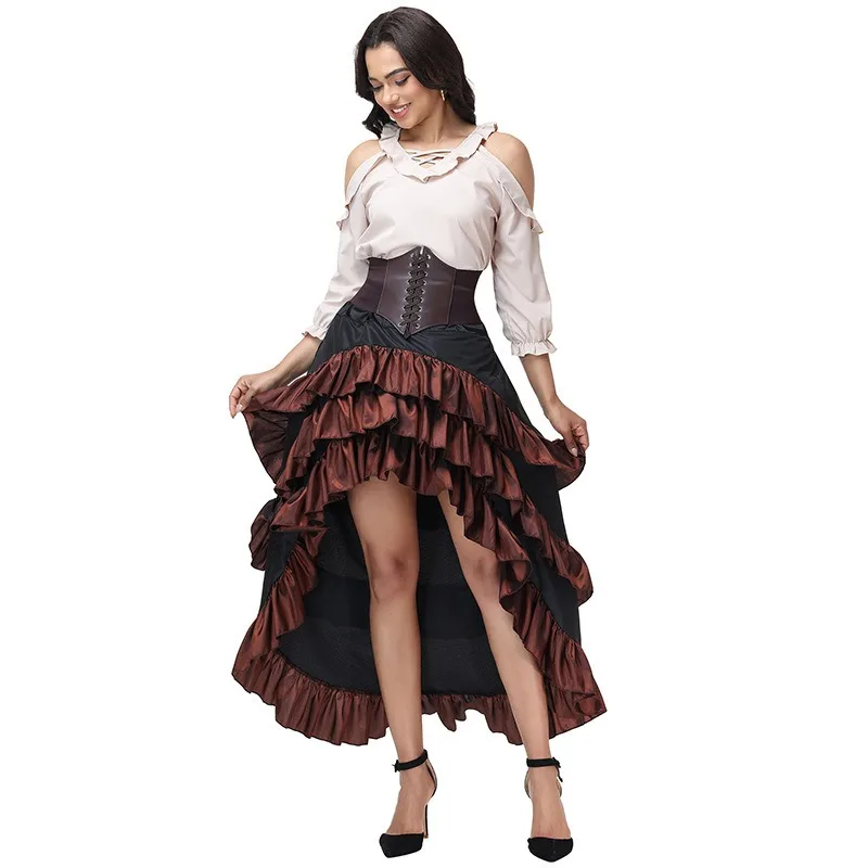 Vintage Off Shoulder Gown – Ir - Ethnic Gown ulasan dan harga