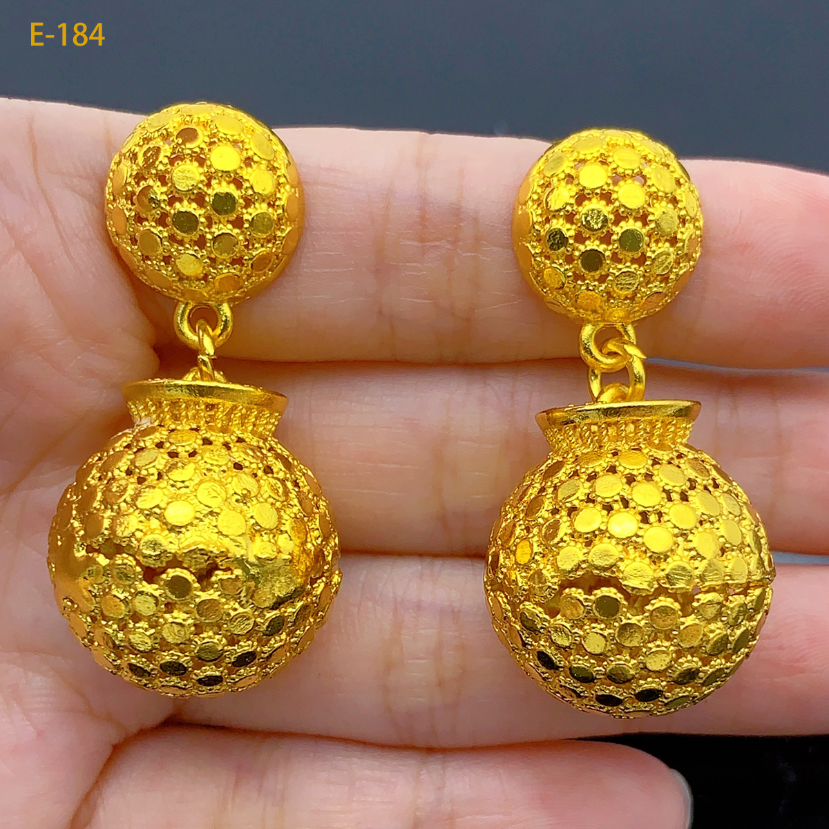 Indian Ball Earrings For Women - Ethnic Fashion In Dubai ulasan dan harga