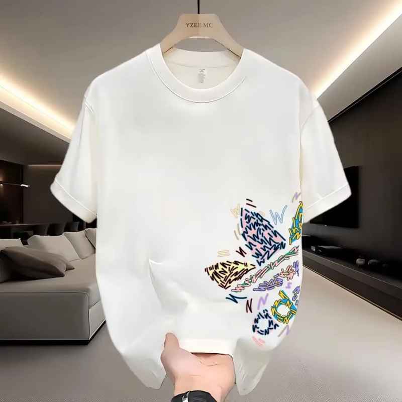 Unisex High-Quality Cotton Tee - Urban Ethnic Fashion ulasan dan harga