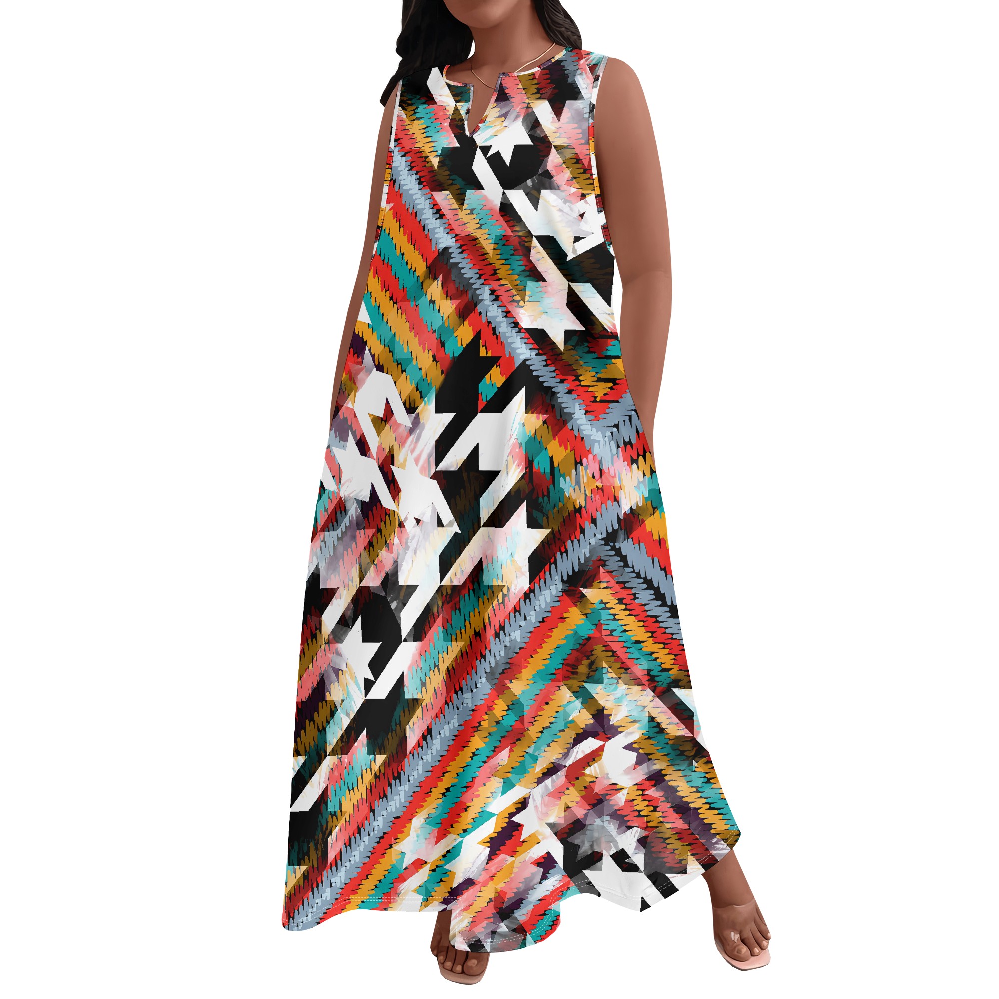 Plus Size Women's  Summerl Fas - Ethnic Fashion Dress ulasan dan harga