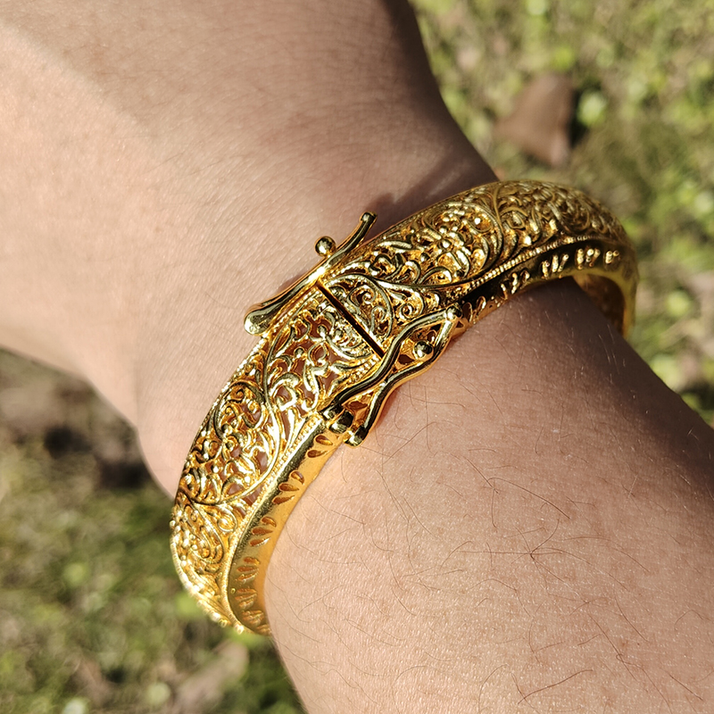 24K Ethnic Gold Color Dubai Ba - Ethnic Fashion In Dubai ulasan dan harga