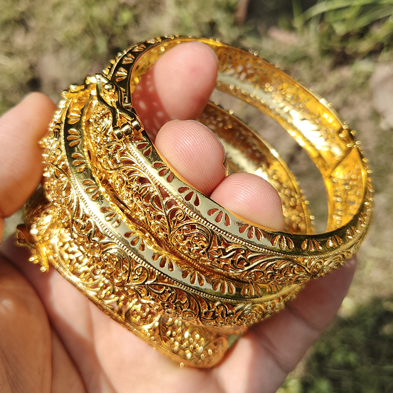 24K Ethnic Gold Color Dubai Ba - Ethnic Fashion In Dubai ulasan dan harga