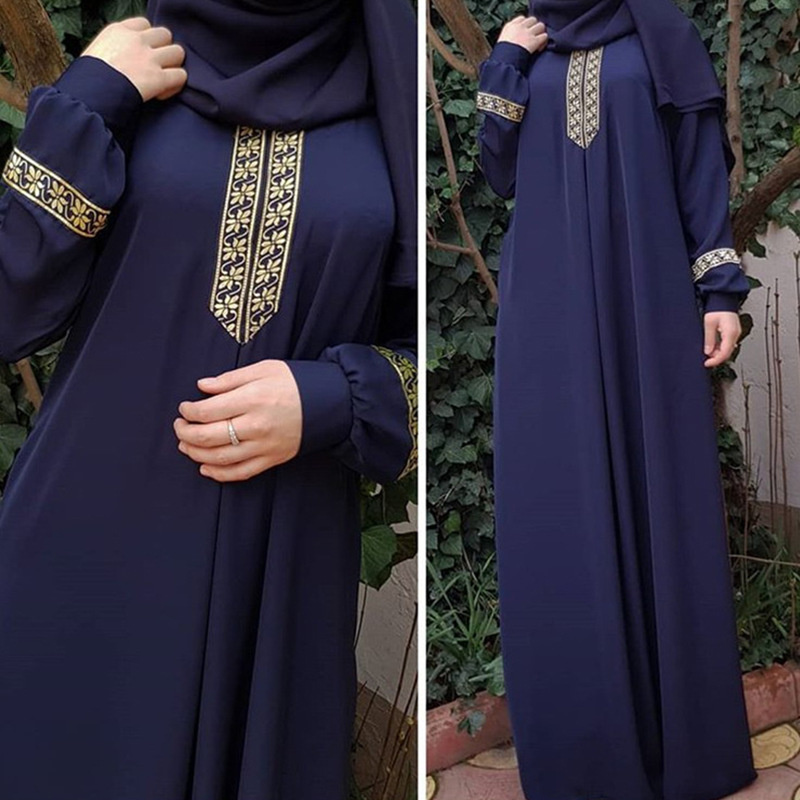Muslim Ethnic Style Print Abay - Ethnic Fashion In Dubai ulasan dan harga