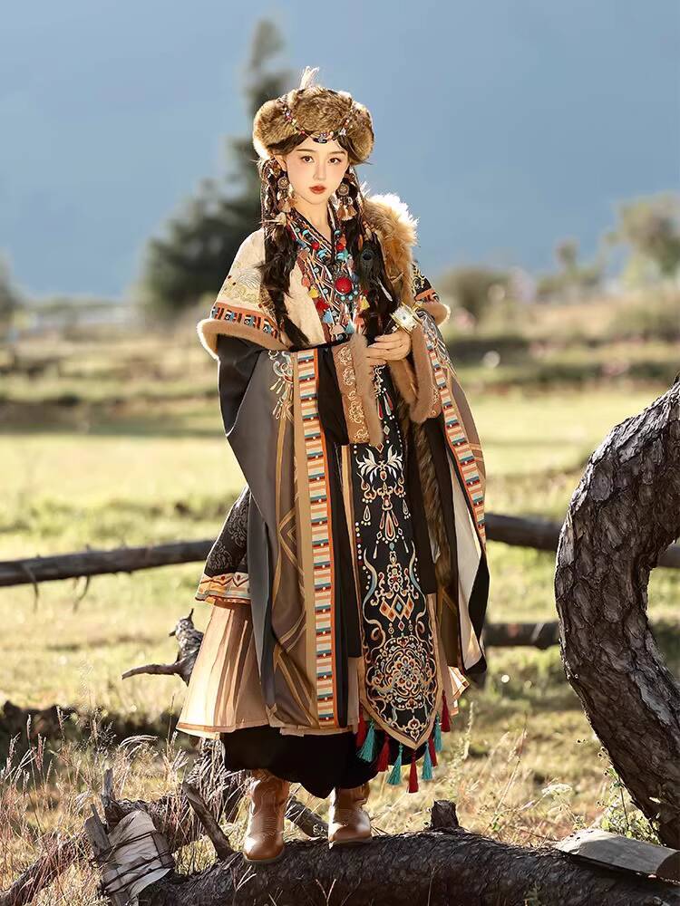 Ethnic Tibetan Style Embroider - Ethnic Clothing & Online Fashion Store Khaadi Uk ulasan dan harga