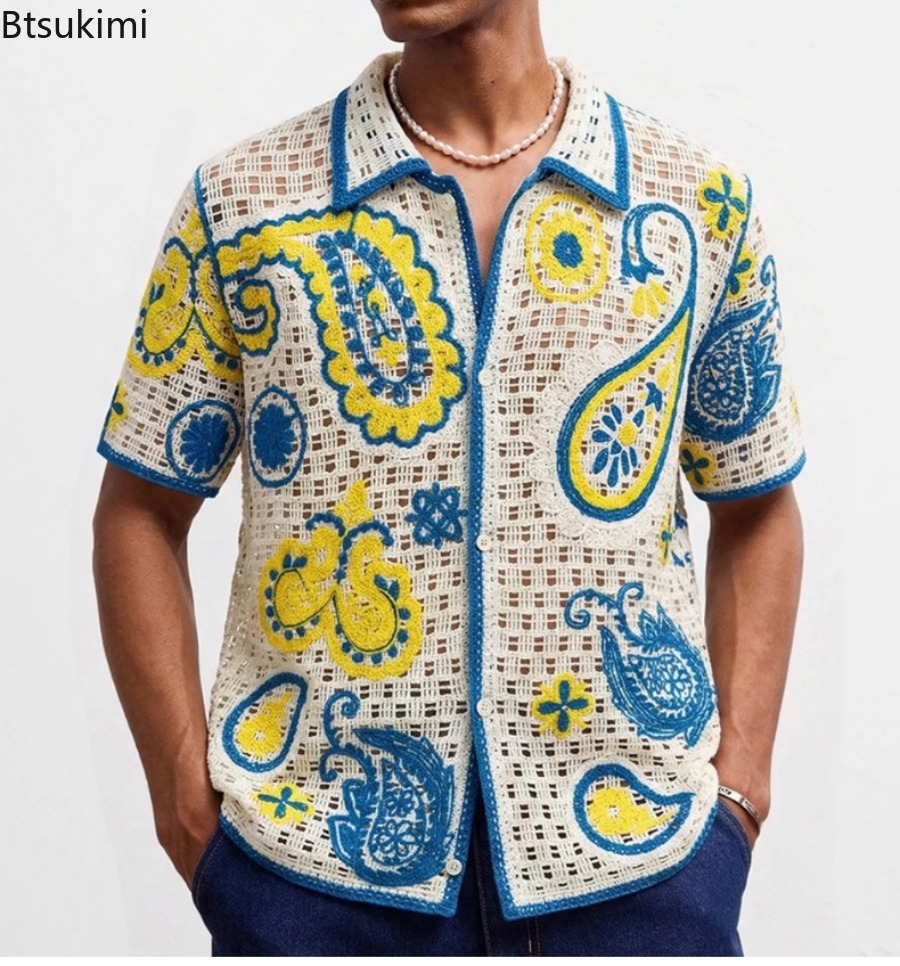 New Retro Ethnic Style Men Car - Urban Ethnic Fashion ulasan dan harga