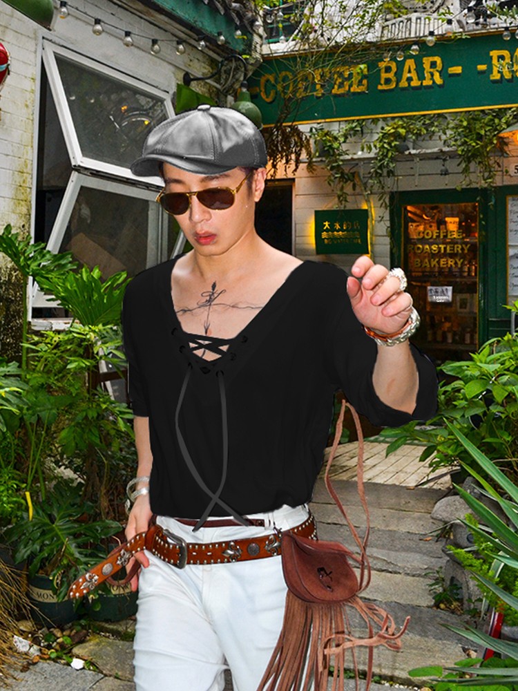 Buddybody Ethnic Loose V-Neck  - Urban Ethnic Fashion ulasan dan harga