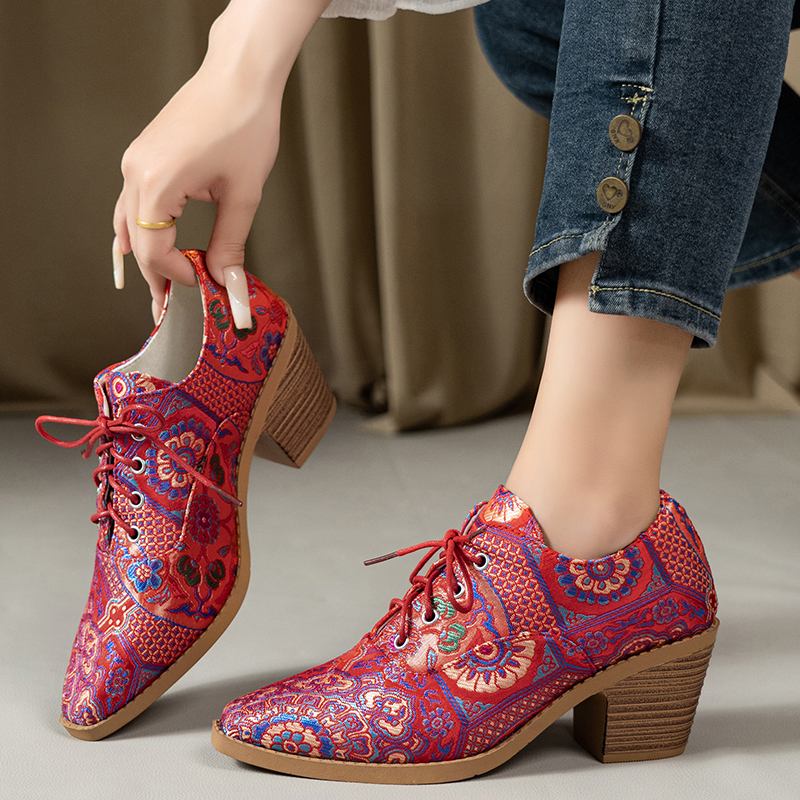 Ethnic Ladies Boots Spring Win - Ethnic Fashion In ulasan dan harga