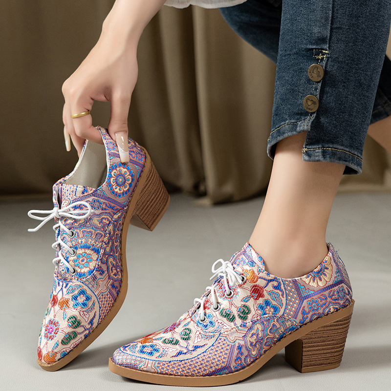 Ethnic Ladies Boots Spring Win - Ethnic Fashion In ulasan dan harga