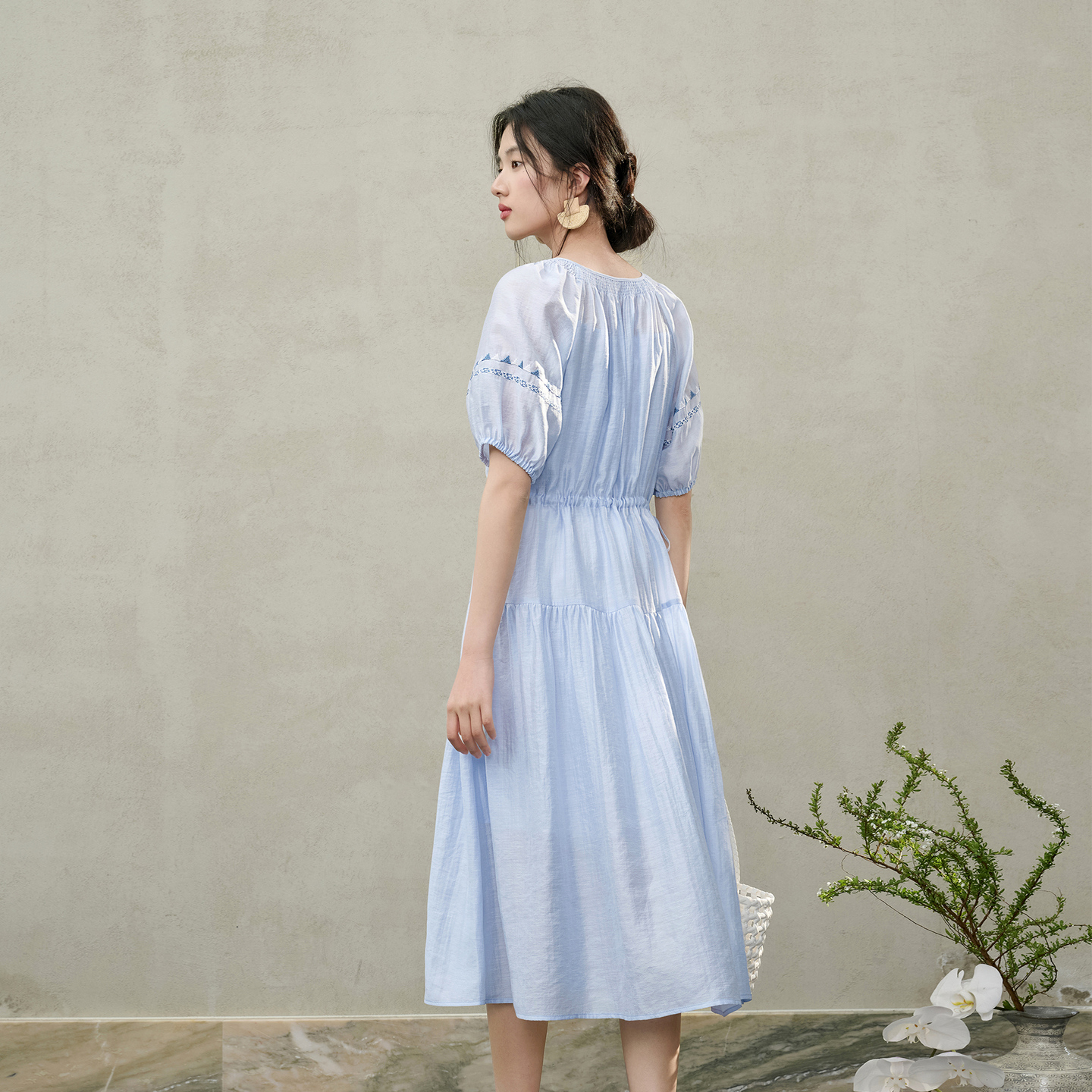 SENTUBILA Women's Boho Two-Pie - Ethnic Fashion Dress ulasan dan harga