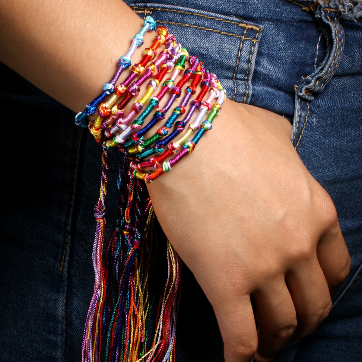 Bulk Buy Colorful String Brace - Ethnic Fashion Com ulasan dan harga