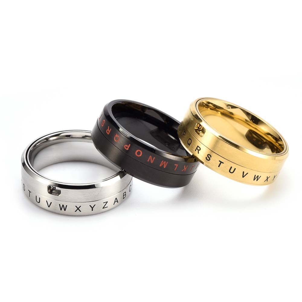 Men's Stainless Steel Spinner  - Urban Ethnic Fashion ulasan dan harga