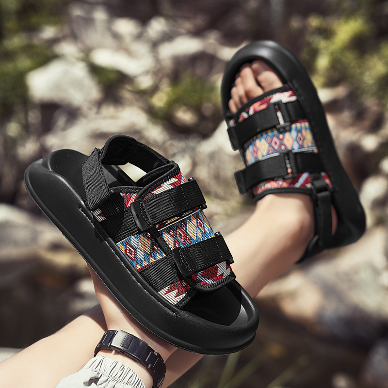Sandals 2025 Summer Thick Bott - Fashion Ethnic Wear For Men ulasan dan harga