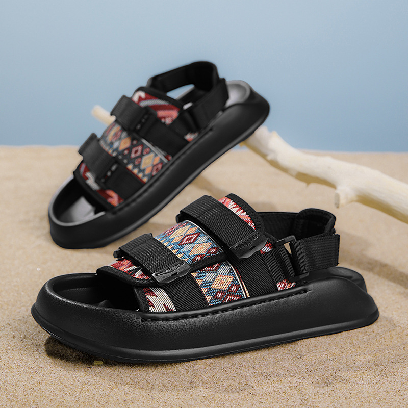 Sandals 2025 Summer Thick Bott - Fashion Ethnic Wear For Men ulasan dan harga