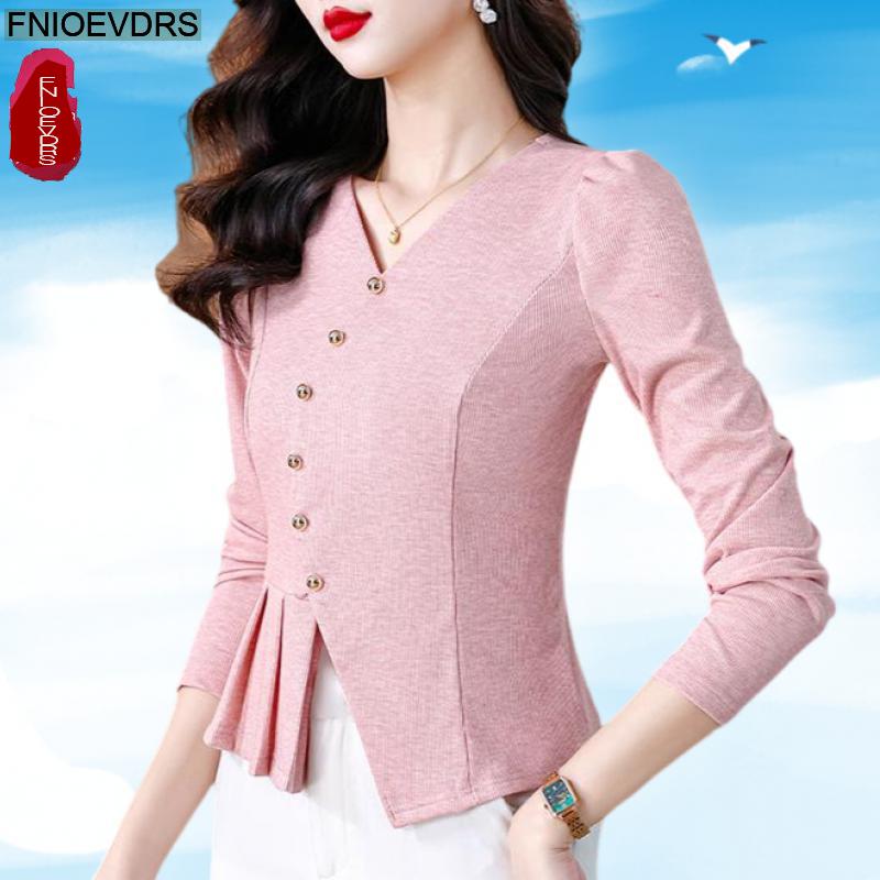Office Lady Shirts 2025 Spring - Thai Silk Blouse ulasan dan harga