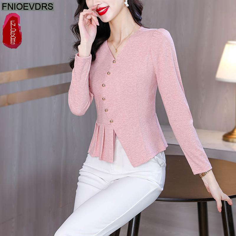 Office Lady Shirts 2025 Spring - Thai Silk Blouse ulasan dan harga