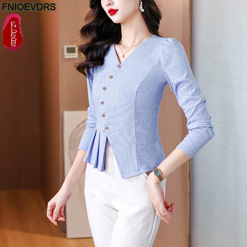 Office Lady Shirts 2025 Spring - Thai Silk Blouse ulasan dan harga