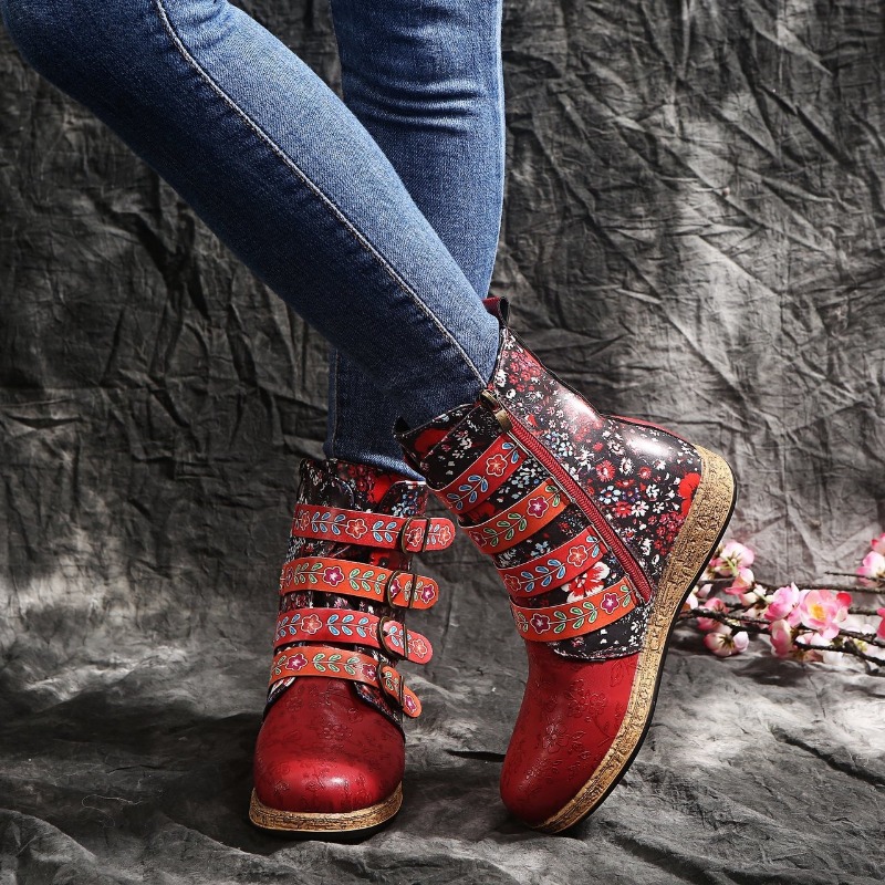 Brand Women's Boots 2026 Sprin - Ethnic Fashion In ulasan dan harga