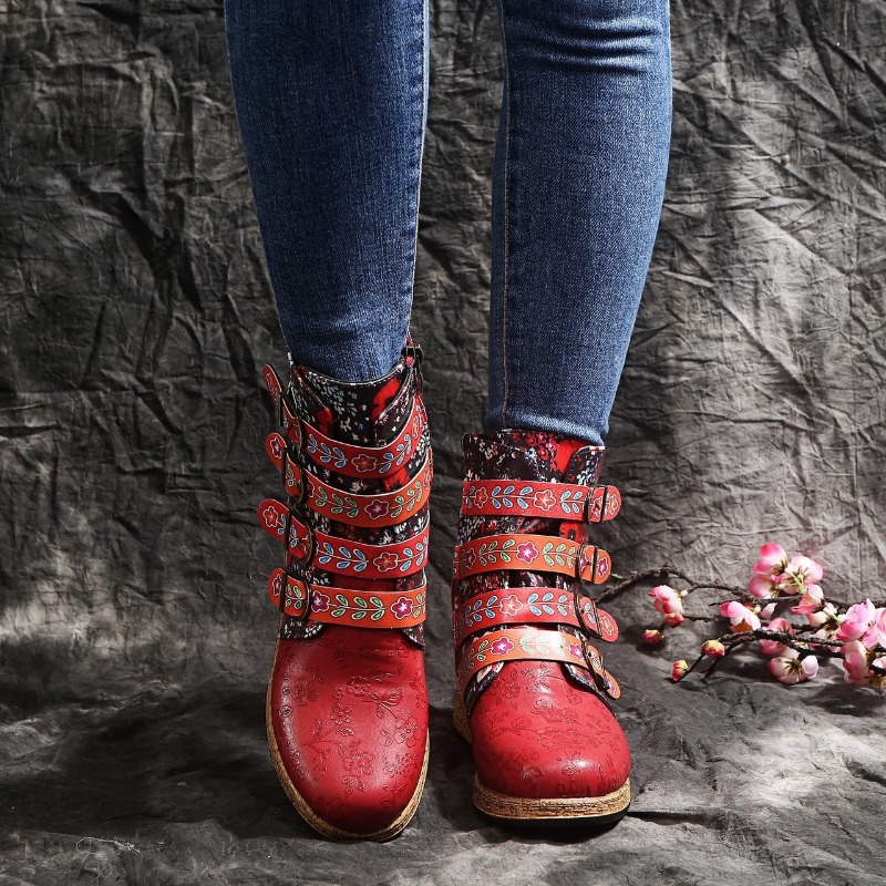 Brand Women's Boots 2026 Sprin - Ethnic Fashion In ulasan dan harga