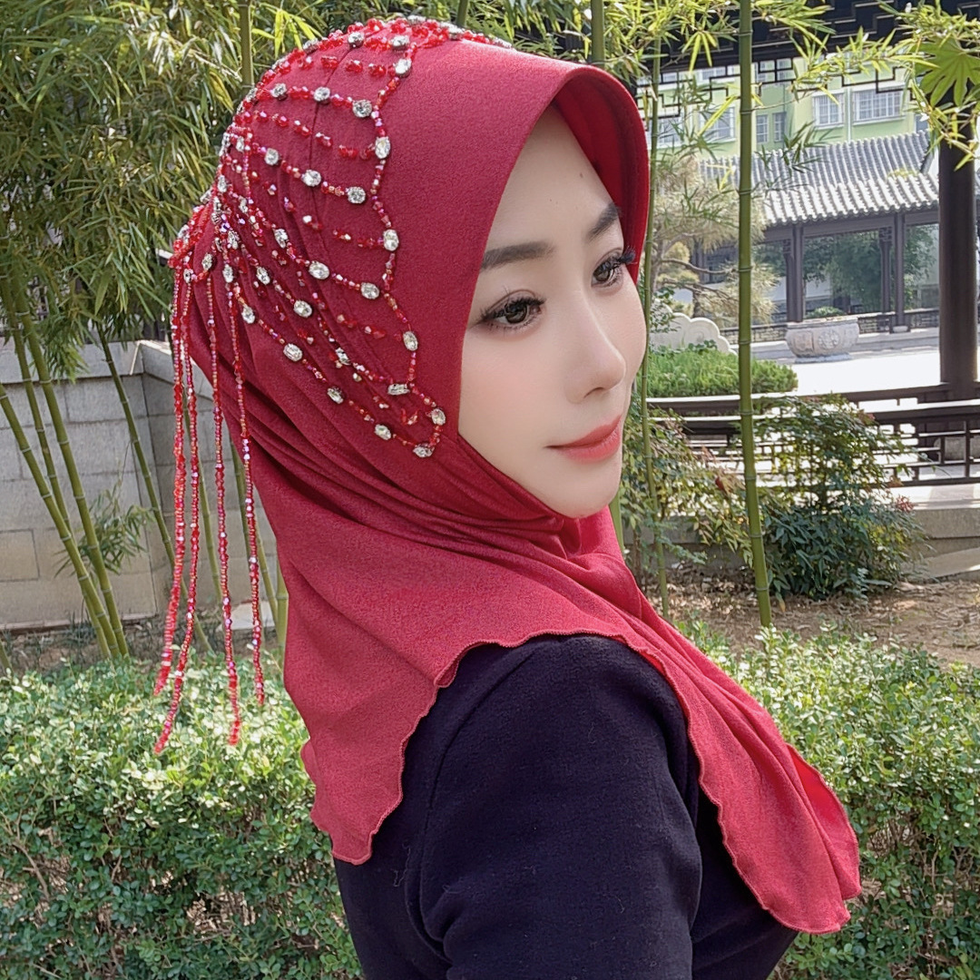 Africa Ethnic Hats Hijab Black - Ethnic Fashion In ulasan dan harga
