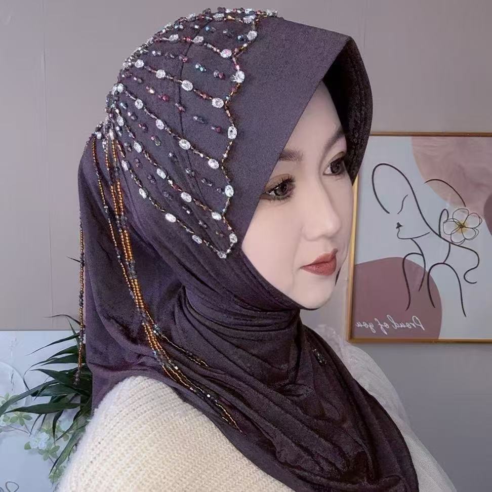 Africa Ethnic Hats Hijab Black - Ethnic Fashion In ulasan dan harga