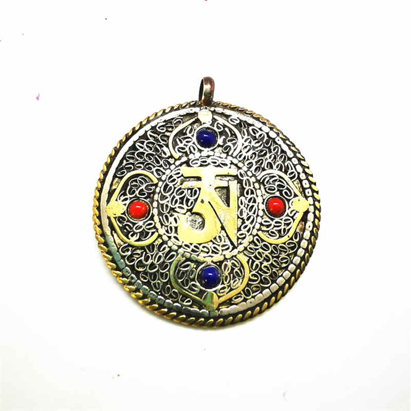 Tibet OM Amulet Pendants Tibet - Ethnic Fashion Com ulasan dan harga