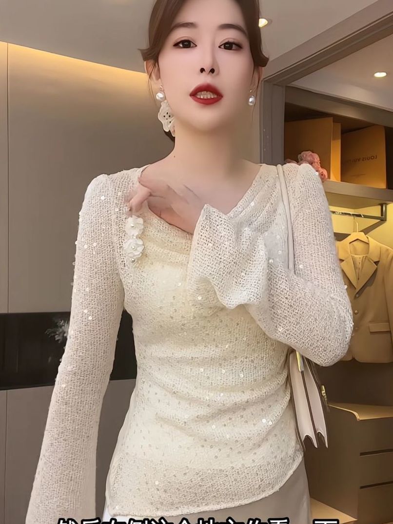 Elegant Women Blouse With Bead - Thai Silk Blouse ulasan dan harga