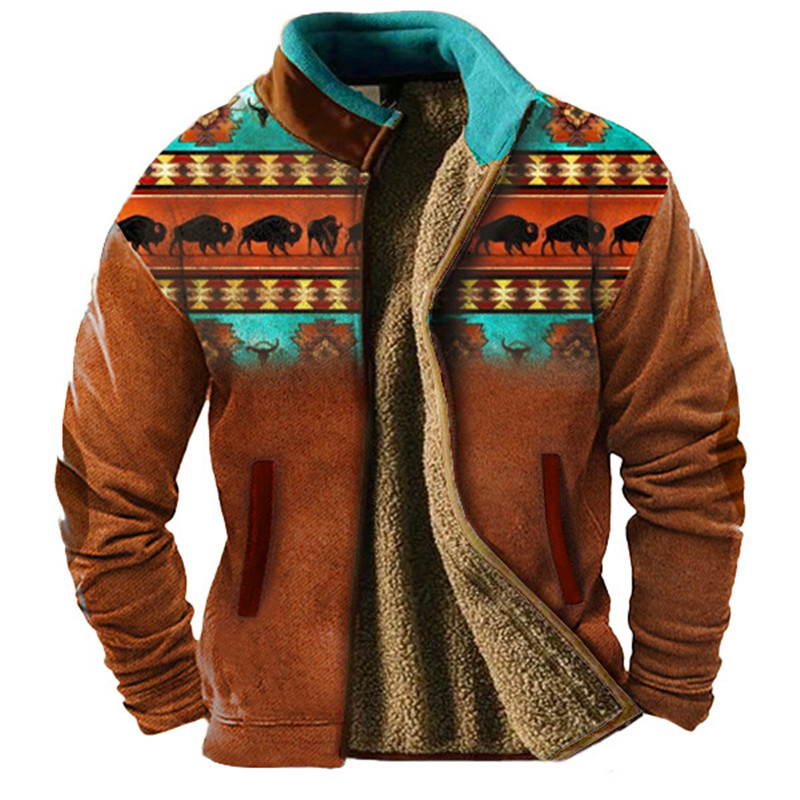 Winter Men's Long Sleeved Full - Fashion Ethnic Wear For Men ulasan dan harga