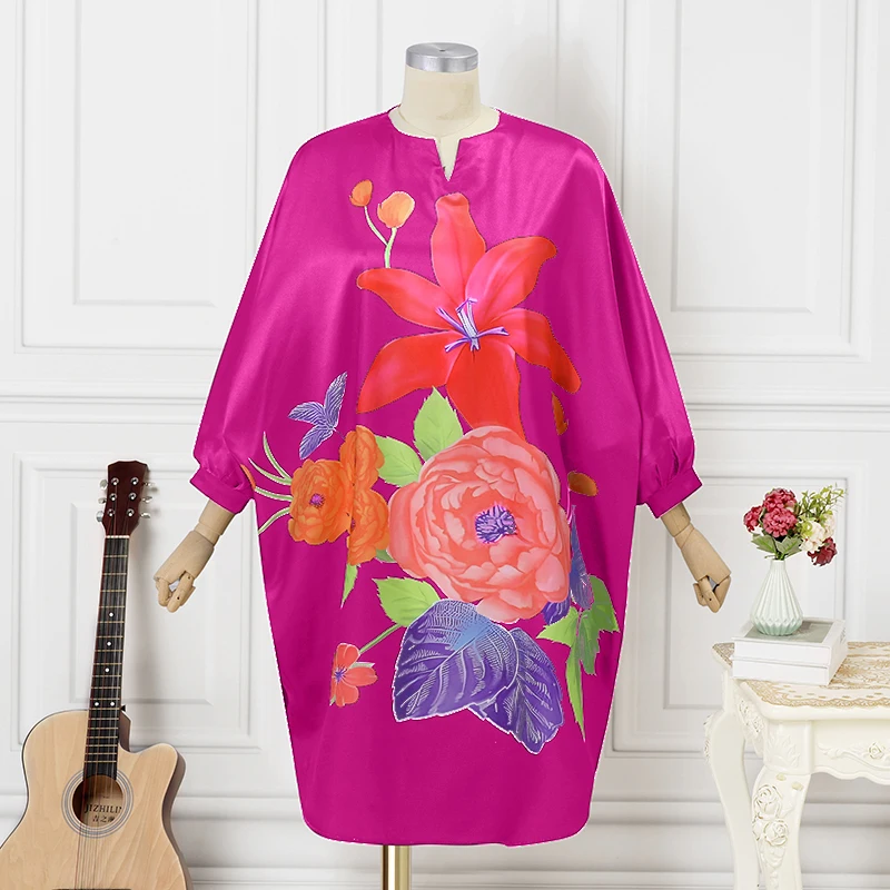 Plus Size 5XL VONDA Women Bohe - Ethnic Gown ulasan dan harga