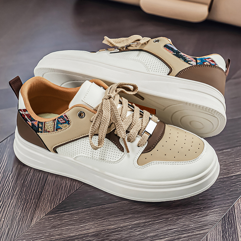 Men's White Platform Skate Sho - Fashion Ethnic Wear For Men ulasan dan harga
