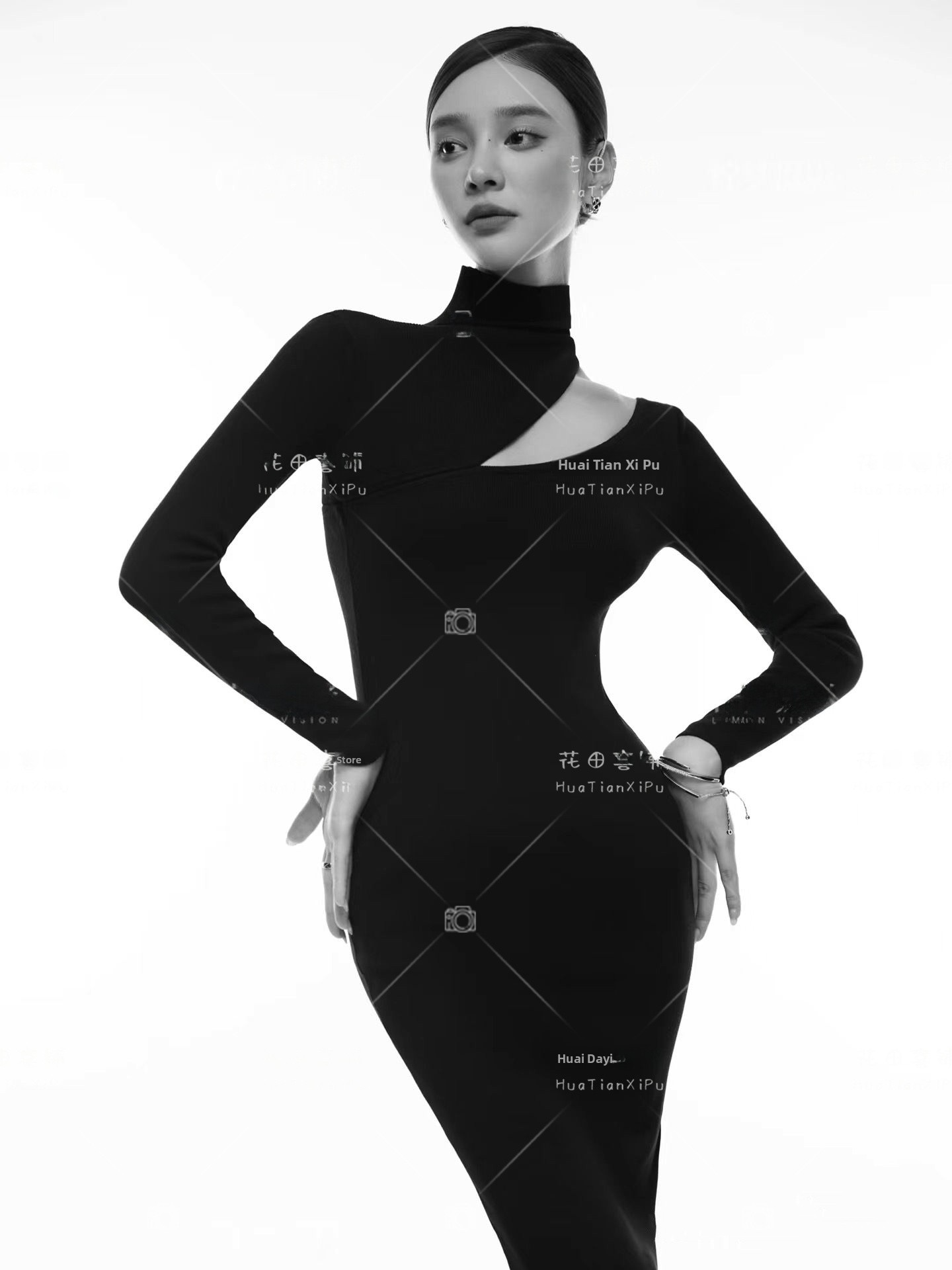 2026 New Korean Style Black Dr - Ethnic Fashion Magazine ulasan dan harga